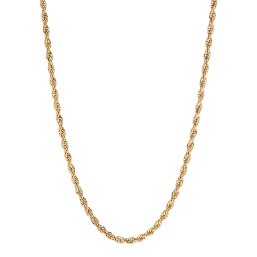 3MM GOLD ROPE CHAIN